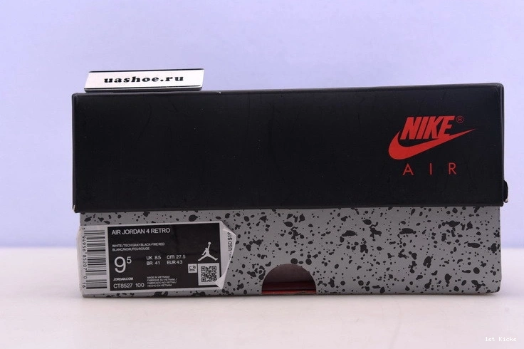 White  4 Jordan CT8527-100 Retro Oreo 1112